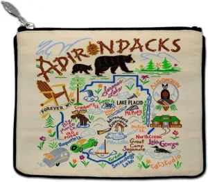 Catstudio Adirondacks Zip Pouch - Natural | 5" x 7"