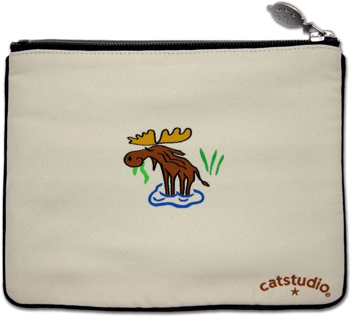 Catstudio Adirondacks Zip Pouch - Natural | 5" x 7"