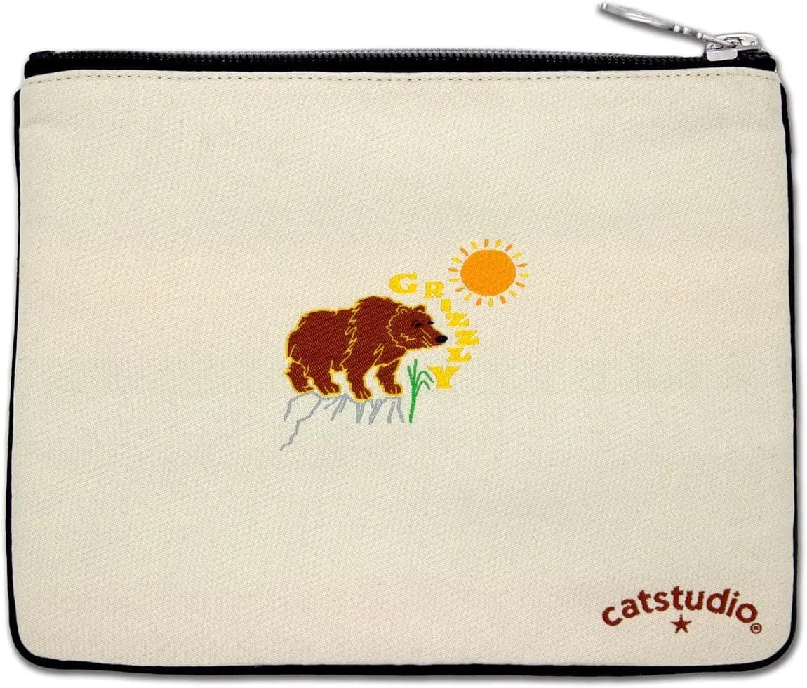 catstudio Glacier Zip Pouch - Natural | 5" x 7"