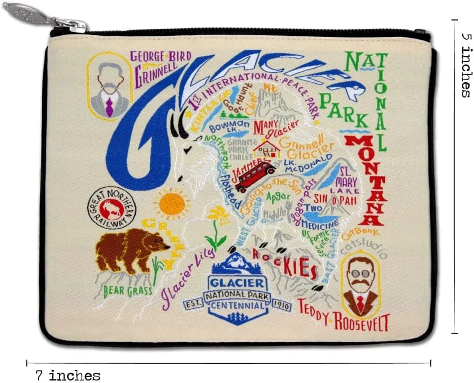 catstudio Glacier Zip Pouch - Natural | 5" x 7"