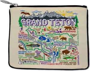catstudio Grand Teton Zip Pouch - Natural | 5" x 7"