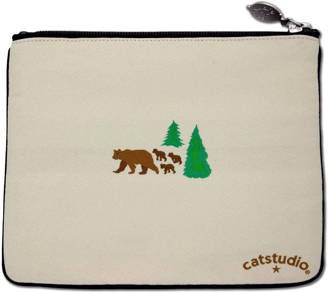 catstudio Grand Teton Zip Pouch - Natural | 5" x 7"