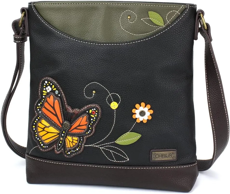 CHALA Sweet Messenger Mid Size Shoulder Purse with Adjustable Strap