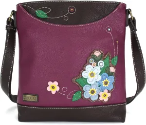 CHALA Sweet Messenger Mid Size Shoulder Purse with Adjustable Strap