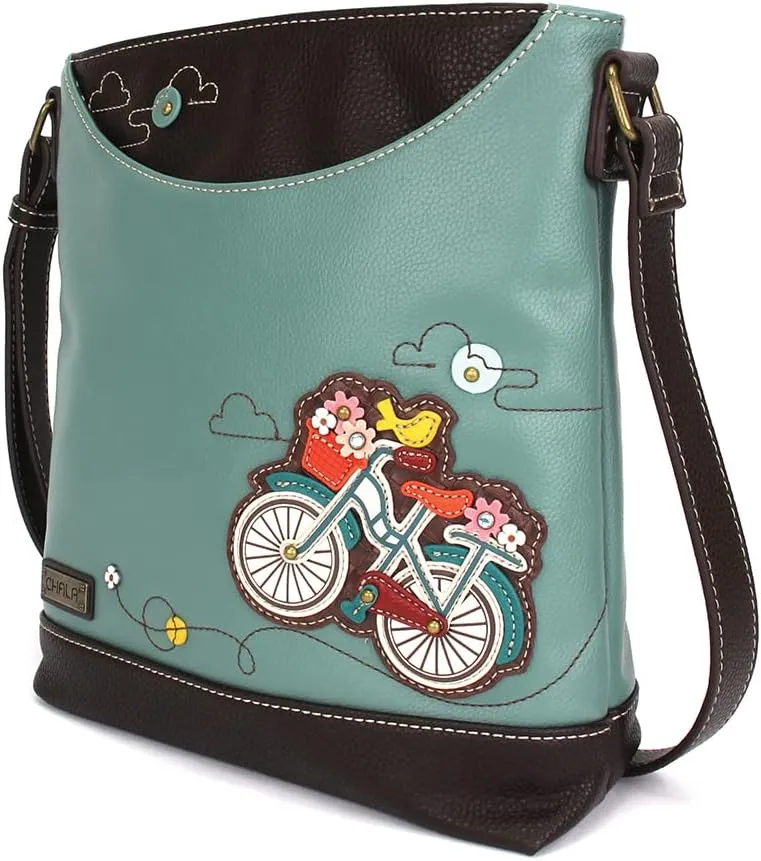 CHALA Sweet Messenger Mid Size Shoulder Purse with Adjustable Strap