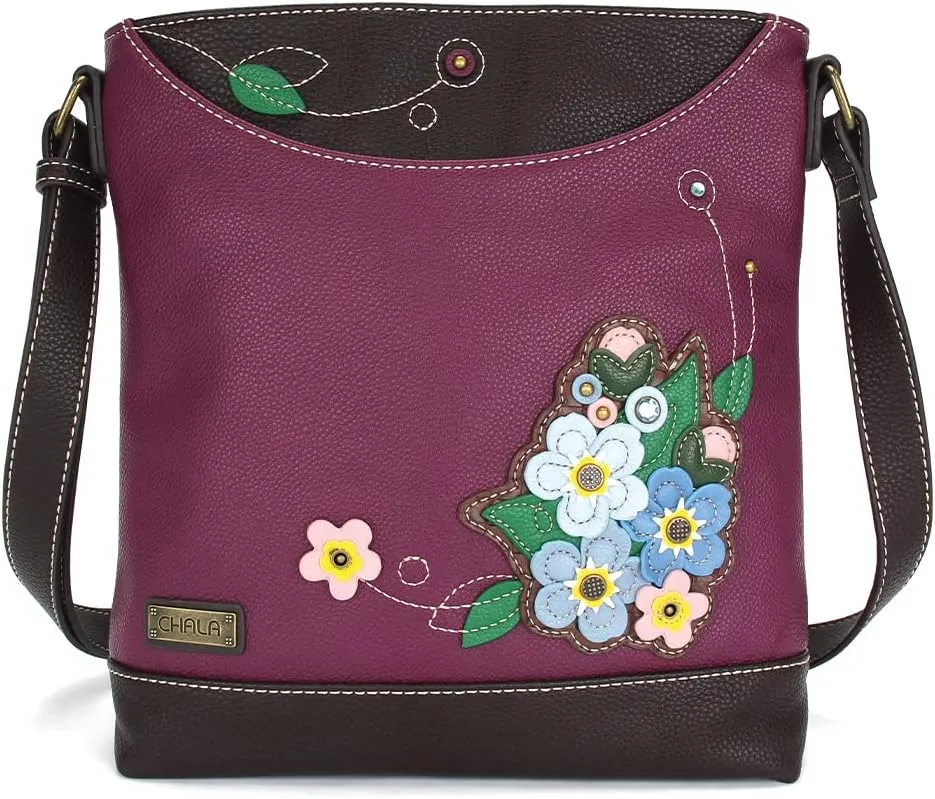 CHALA Sweet Messenger Mid Size Shoulder Purse with Adjustable Strap