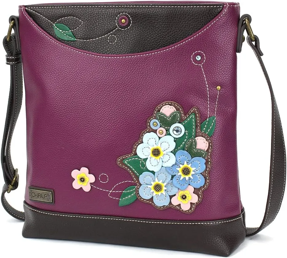 CHALA Sweet Messenger Mid Size Shoulder Purse with Adjustable Strap