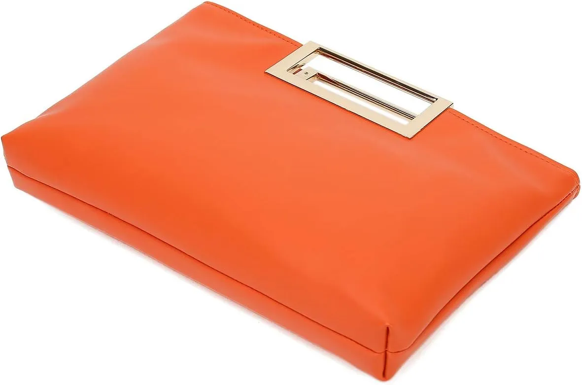 CHARMING TAILOR Fashion PU Leather Handbag Stylish Women Convertible Clutch Purse