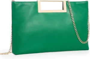 CHARMING TAILOR Fashion PU Leather Handbag Stylish Women Convertible Clutch Purse