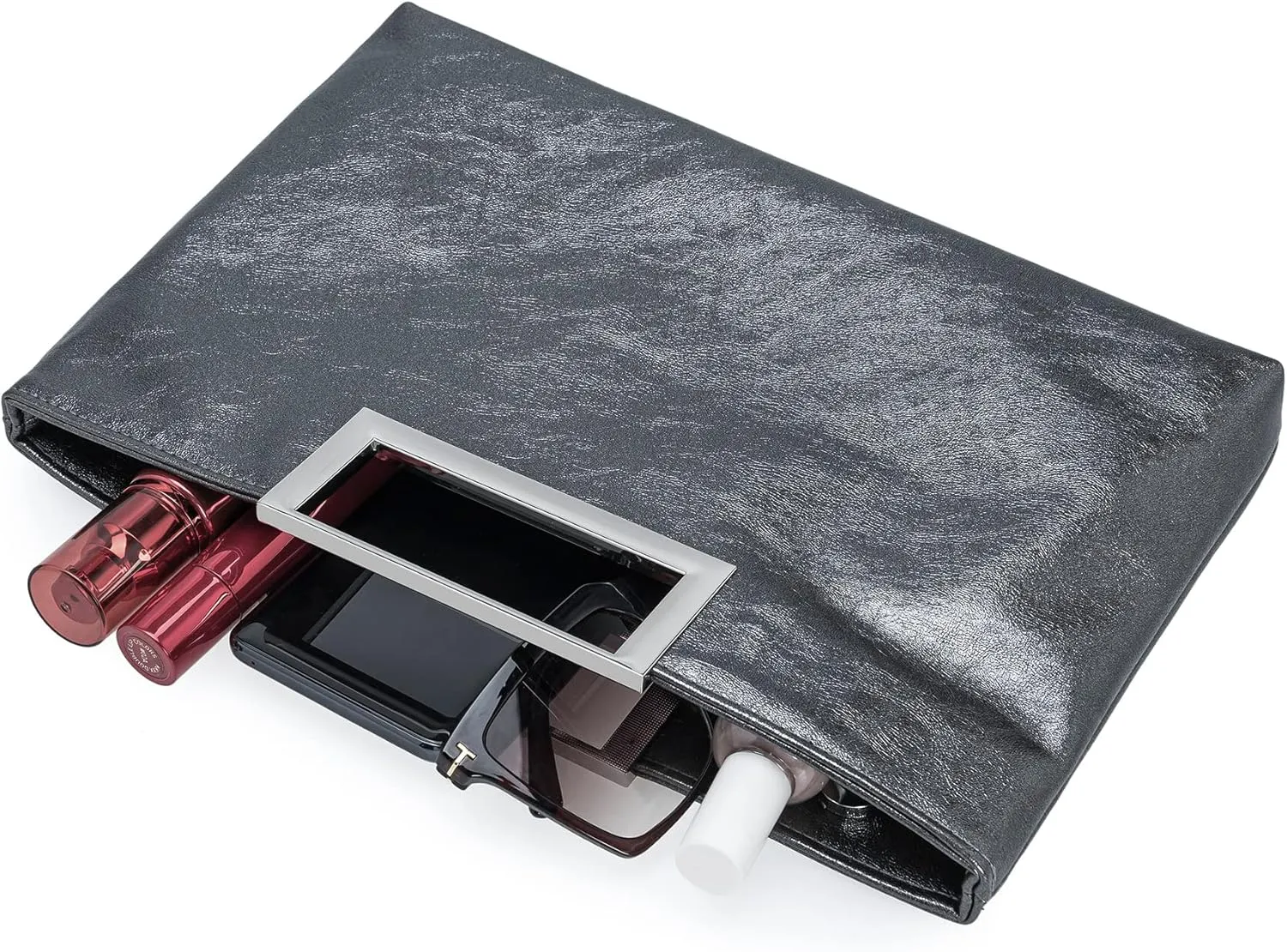 CHARMING TAILOR Fashion PU Leather Handbag Stylish Women Convertible Clutch Purse