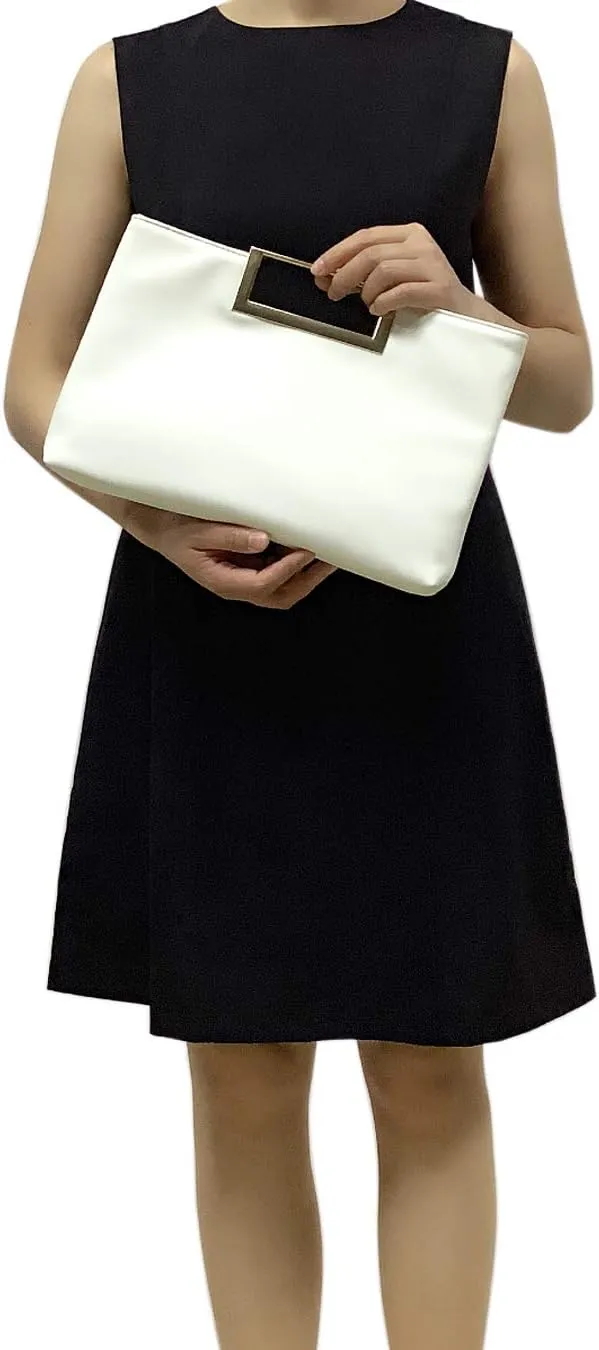 CHARMING TAILOR Fashion PU Leather Handbag Stylish Women Convertible Clutch Purse