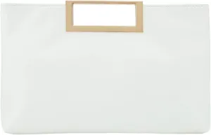 CHARMING TAILOR Fashion PU Leather Handbag Stylish Women Convertible Clutch Purse