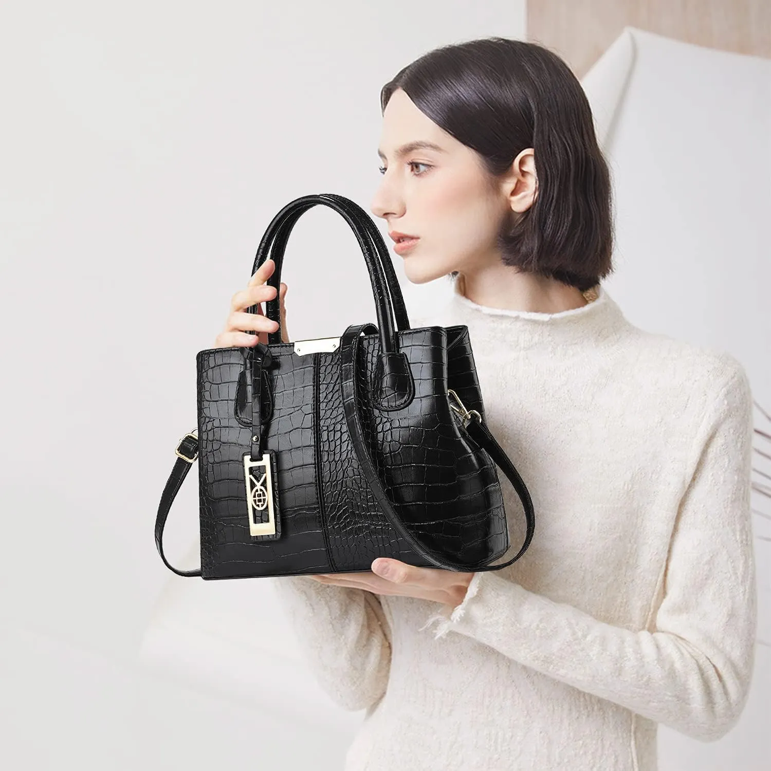 CHICAROUSAL Purses and Handbags for Women Leather Crossbody Bags Women's Tote Shoulder Bag