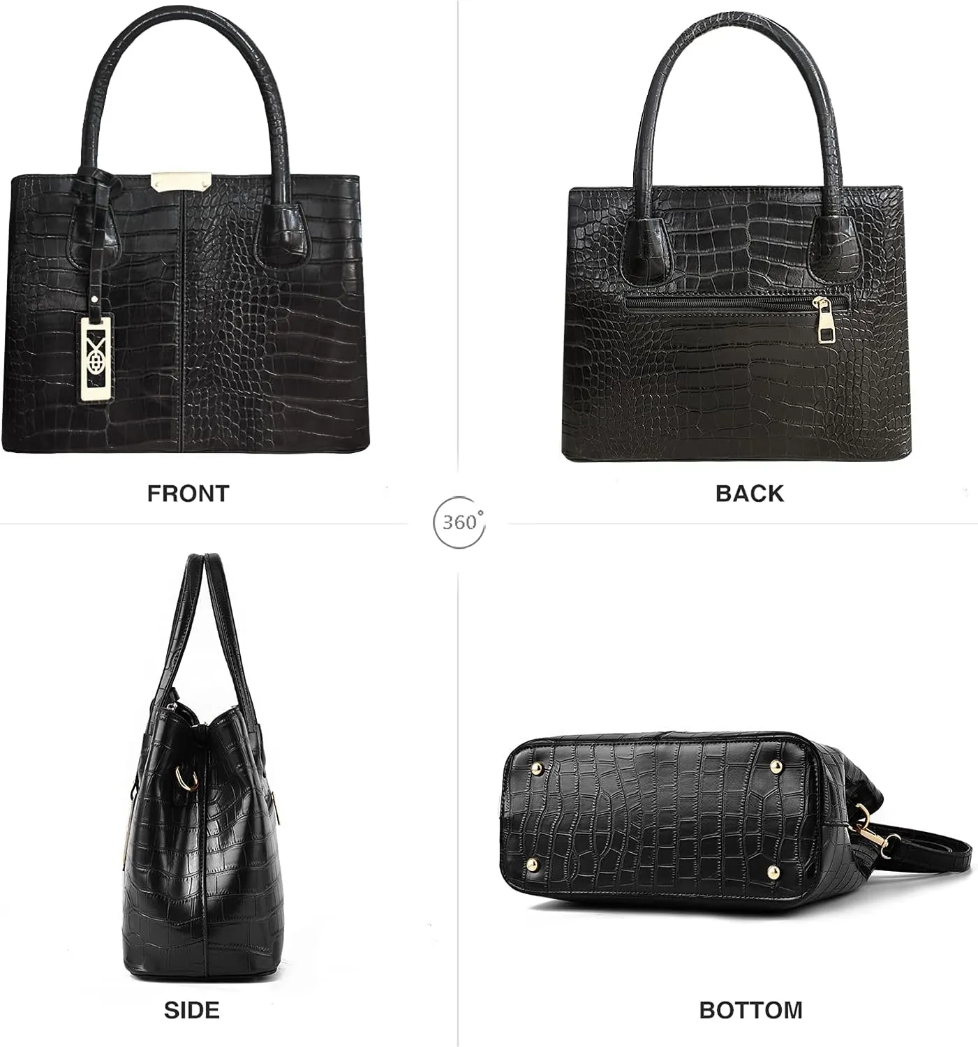 CHICAROUSAL Purses and Handbags for Women Leather Crossbody Bags Women's Tote Shoulder Bag