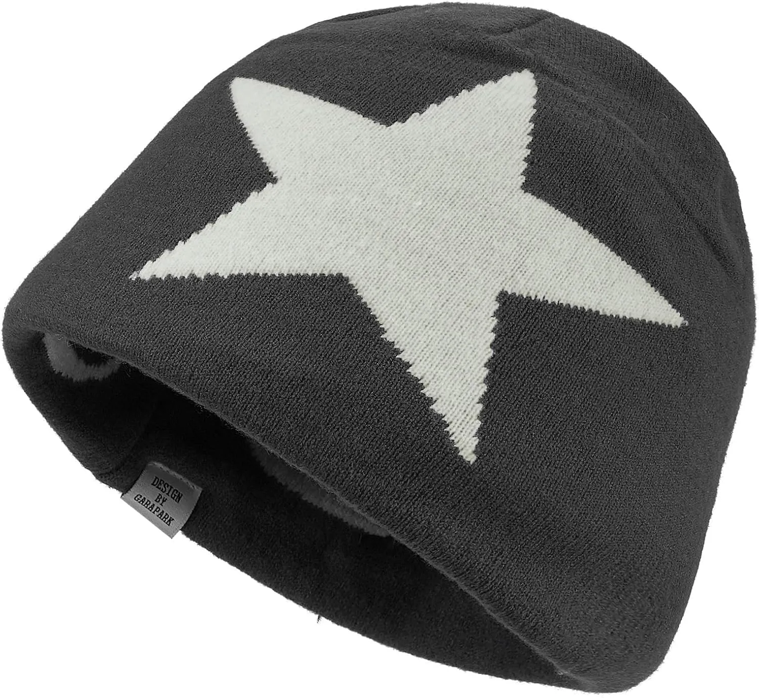 Clakllie Y2k Beanies for Women Men Cool Knitted Hats Graphic Beanie for Skiing Hip Hop Skullcap