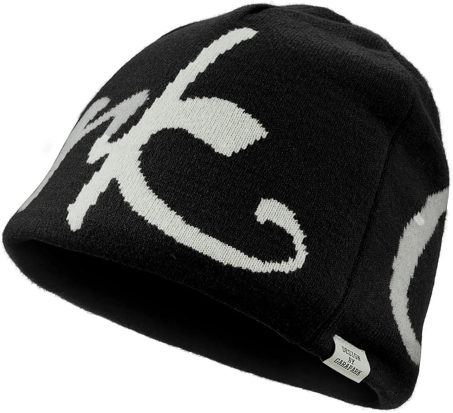 Clakllie Y2k Beanies for Women Men Cool Knitted Hats Graphic Beanie for Skiing Hip Hop Skullcap