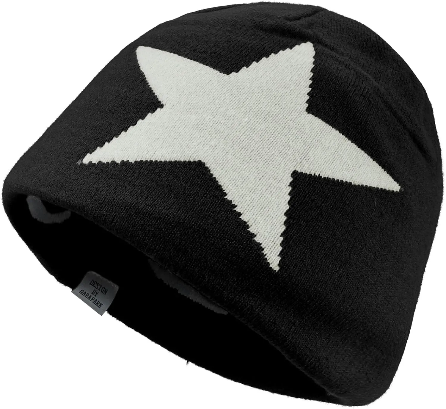 Clakllie Y2k Beanies for Women Men Cool Knitted Hats Graphic Beanie for Skiing Hip Hop Skullcap