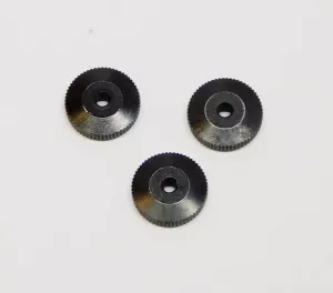 Clock Hand Nut Set - 3/8" (10mm) Mechanical Movement Replacement Parts | 3-Piece Brass Kit for Kieninger/Howard Miller Grandfather Clocks