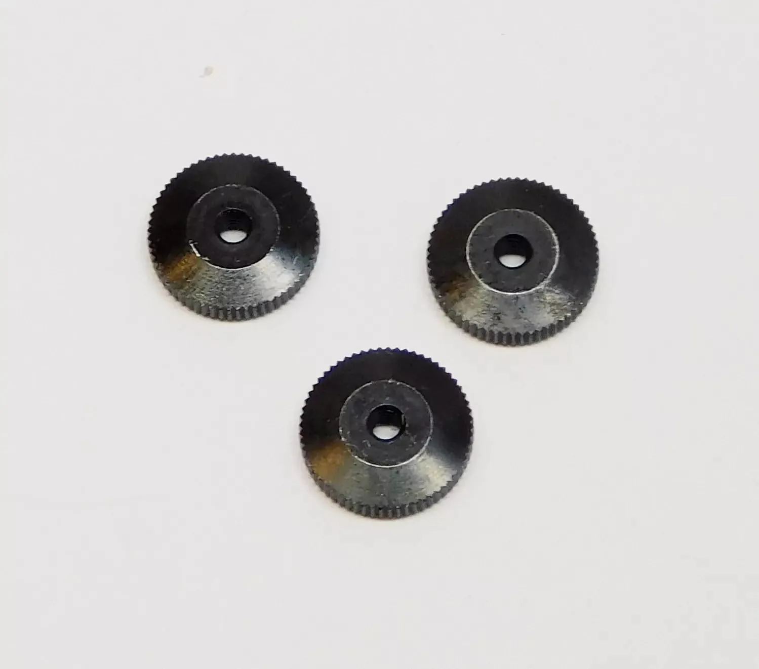Clock Hand Nut Set - 3/8" (10mm) Mechanical Movement Replacement Parts | 3-Piece Brass Kit for Kieninger/Howard Miller Grandfather Clocks