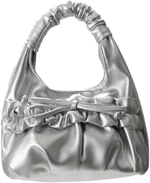 Cloud Bag Top Handbag for Women PU Leather Clutch Purses Bow Underarm Bag Shoulder Bag Cute Crossbody Bags
