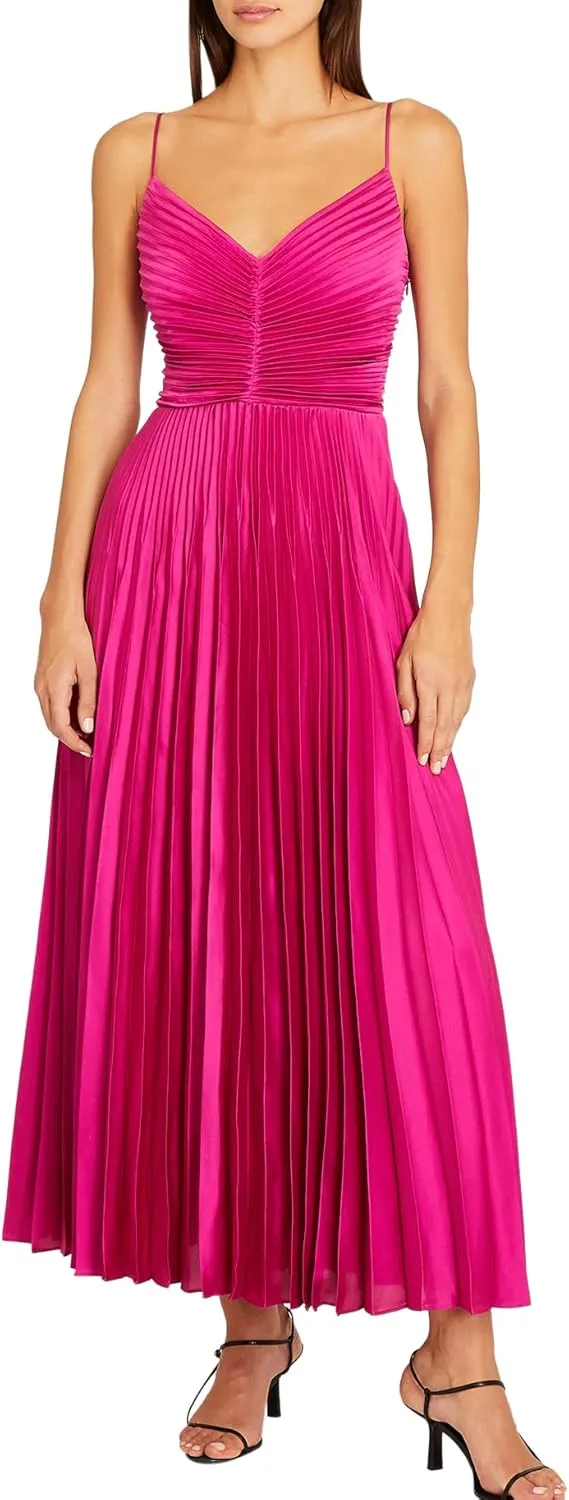 Club Monaco Women's Midi Pleated Dress
