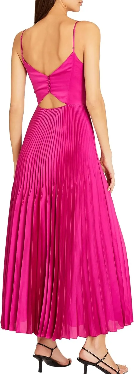 Club Monaco Women's Midi Pleated Dress