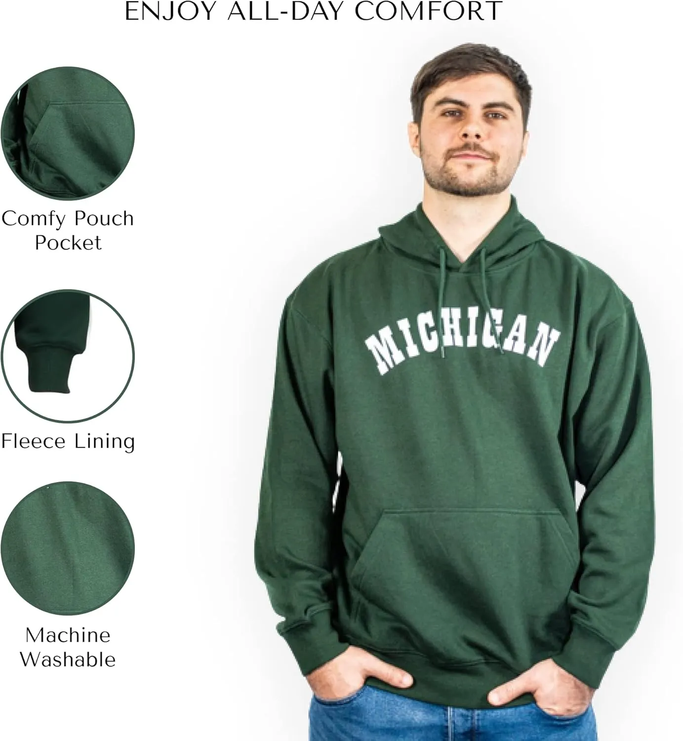 College Team Unisex Sweatshirt Hoodie