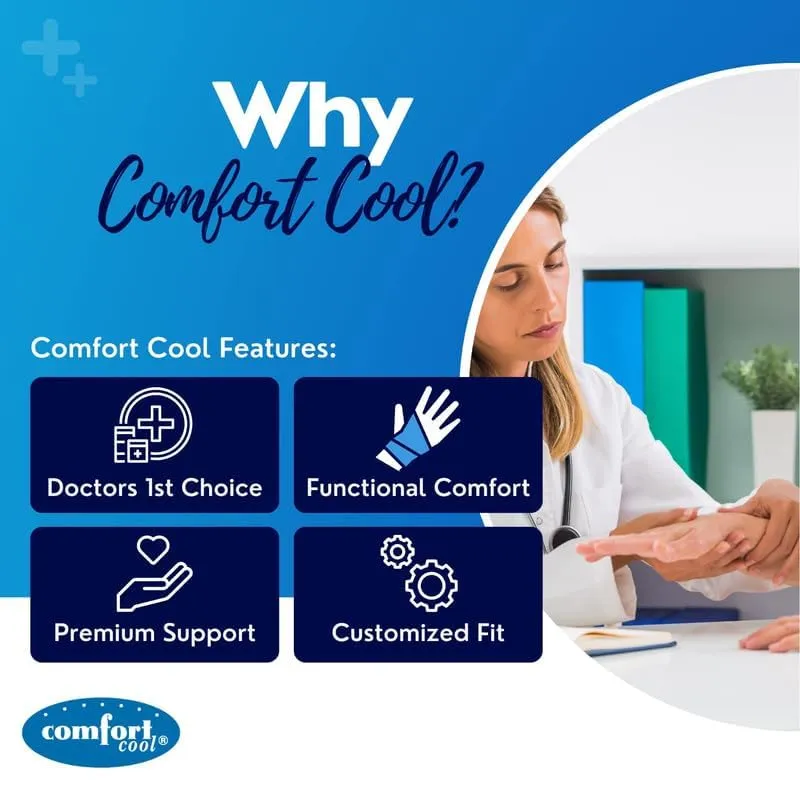 Comfort Cool Thumb CMC Restriction Splint, Right Small 6" to 7"