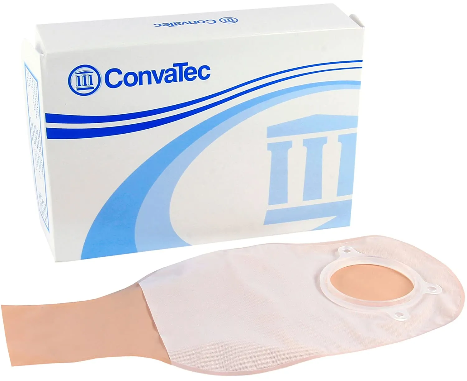 Convatec 401544 <br> Sur-Fit Natura 2-Piece <br>Urostomy Pouch 1-3/4"<br> 10 ct. Standard