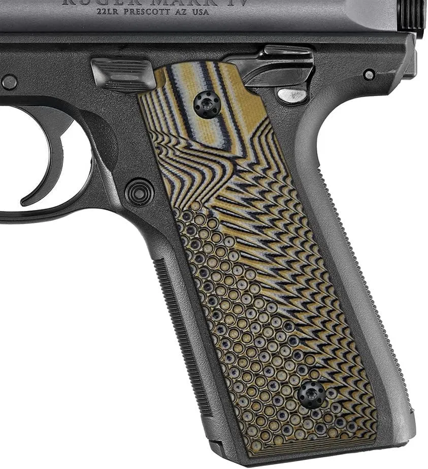 Cool Hand Ruger Mark IV 22/45 Lite G10 Grips, Fits Generation 4 Rimfire Pistol NOT for Gen 3, Screws Included