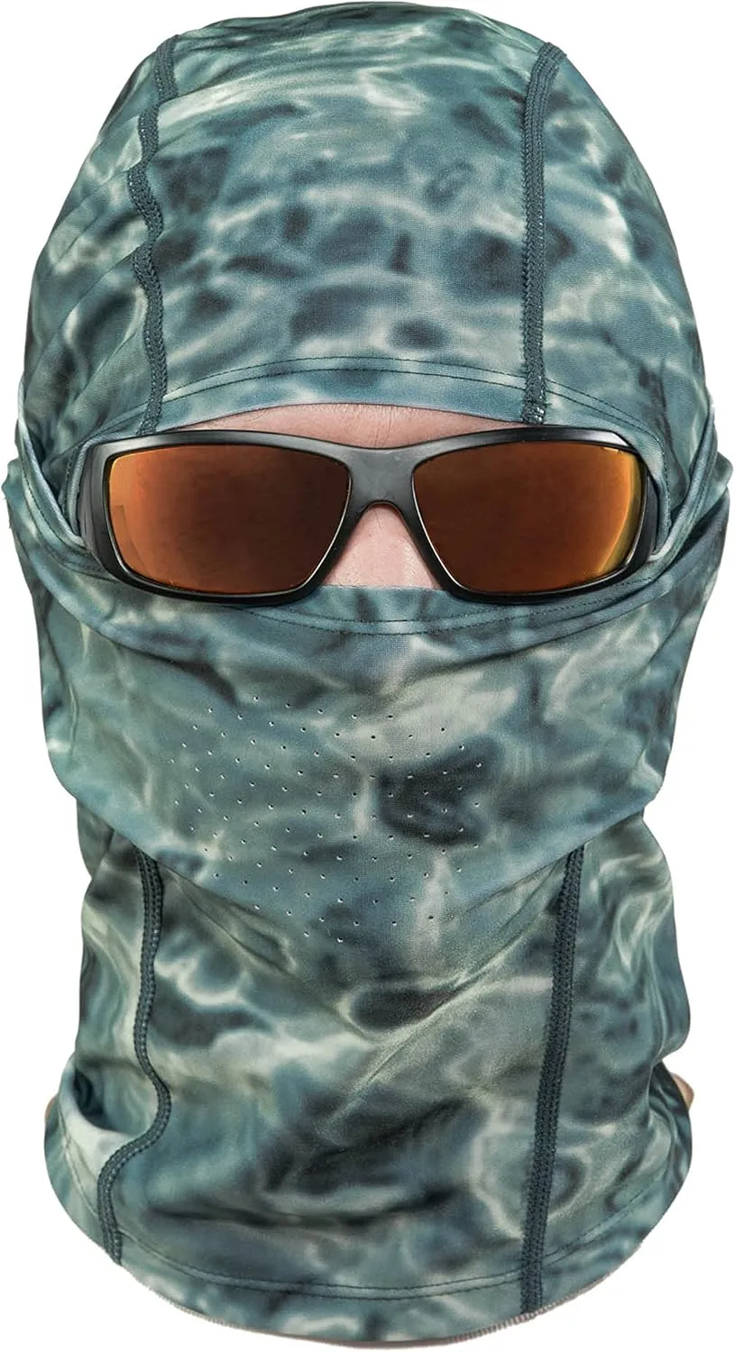 Cool Weather Mens Face Mask UPF50  Sun Wind Helmet Liner Balaclava