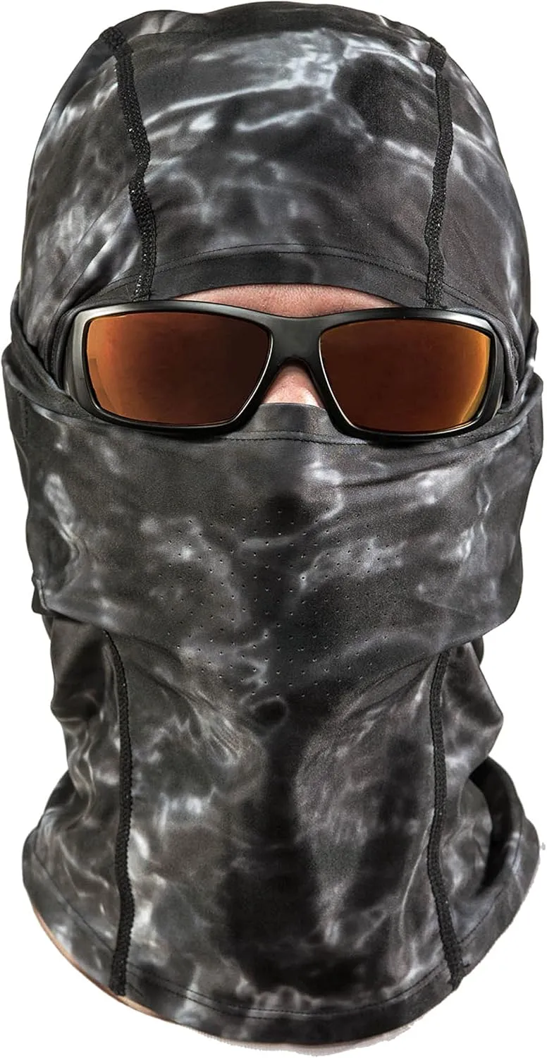 Cool Weather Mens Face Mask UPF50  Sun Wind Helmet Liner Balaclava