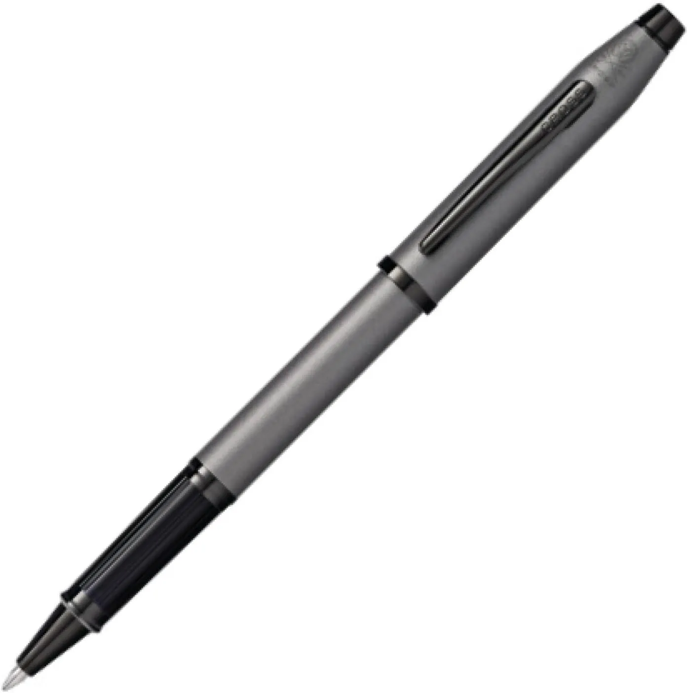 Cross Century II Refillable Rollerball Pen Presented in a Luxury Gift Box - Medium Point, Black Ink, Brushed Gunmetal Gray
