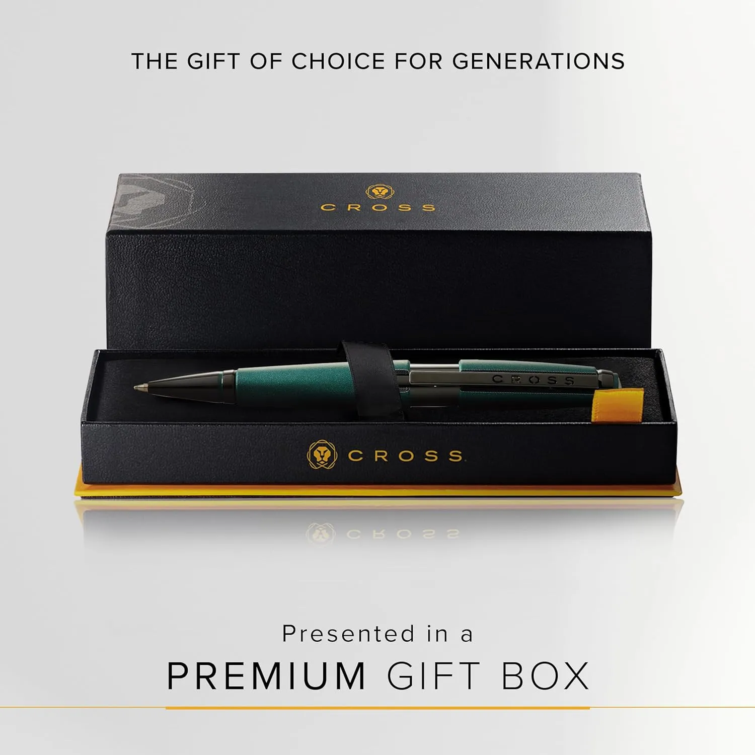 Cross Edge Matte Green Lacquer Gel Rollerball Pen