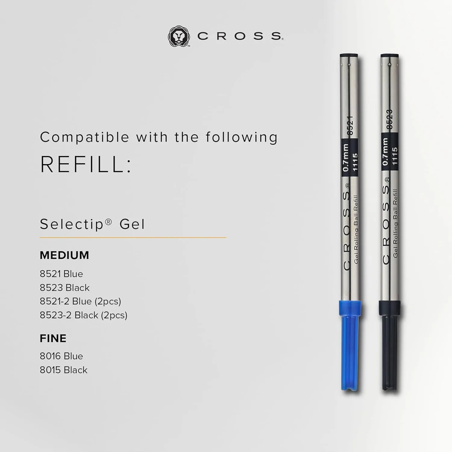 Cross Edge Matte Hazelnut Lacquer Gel Rollerball Pen