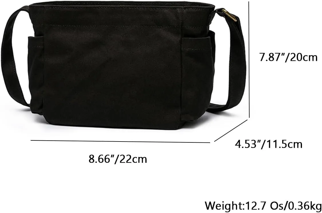Crossbody Bag with Side Buckle Design Camera Bag messenger cloth bag female bag