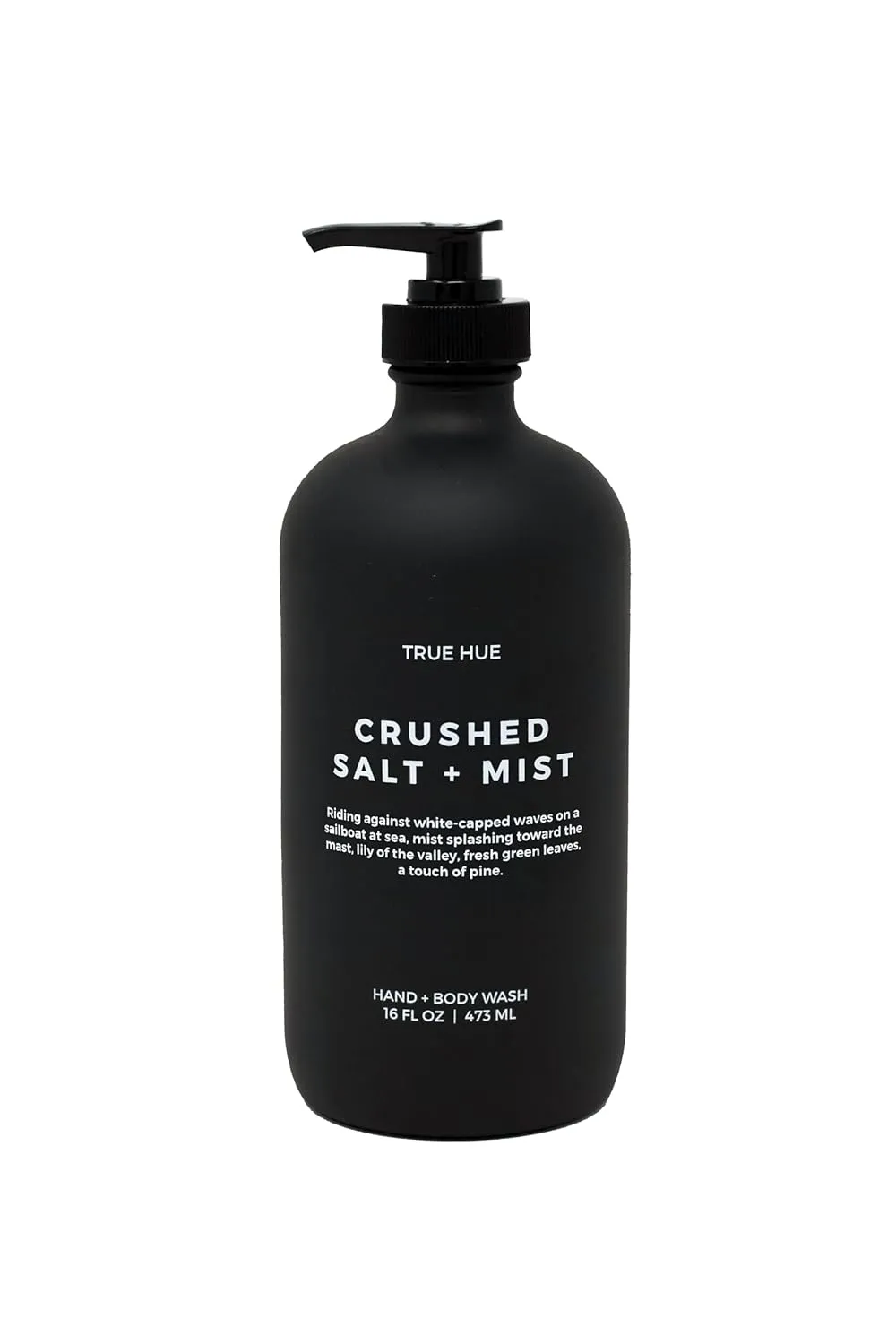 Crushed Salt   Mist Hand and Body Wash Luxury Hand and Body Wash | Paraben and Sulfate Free | Vegan | 16 fl oz