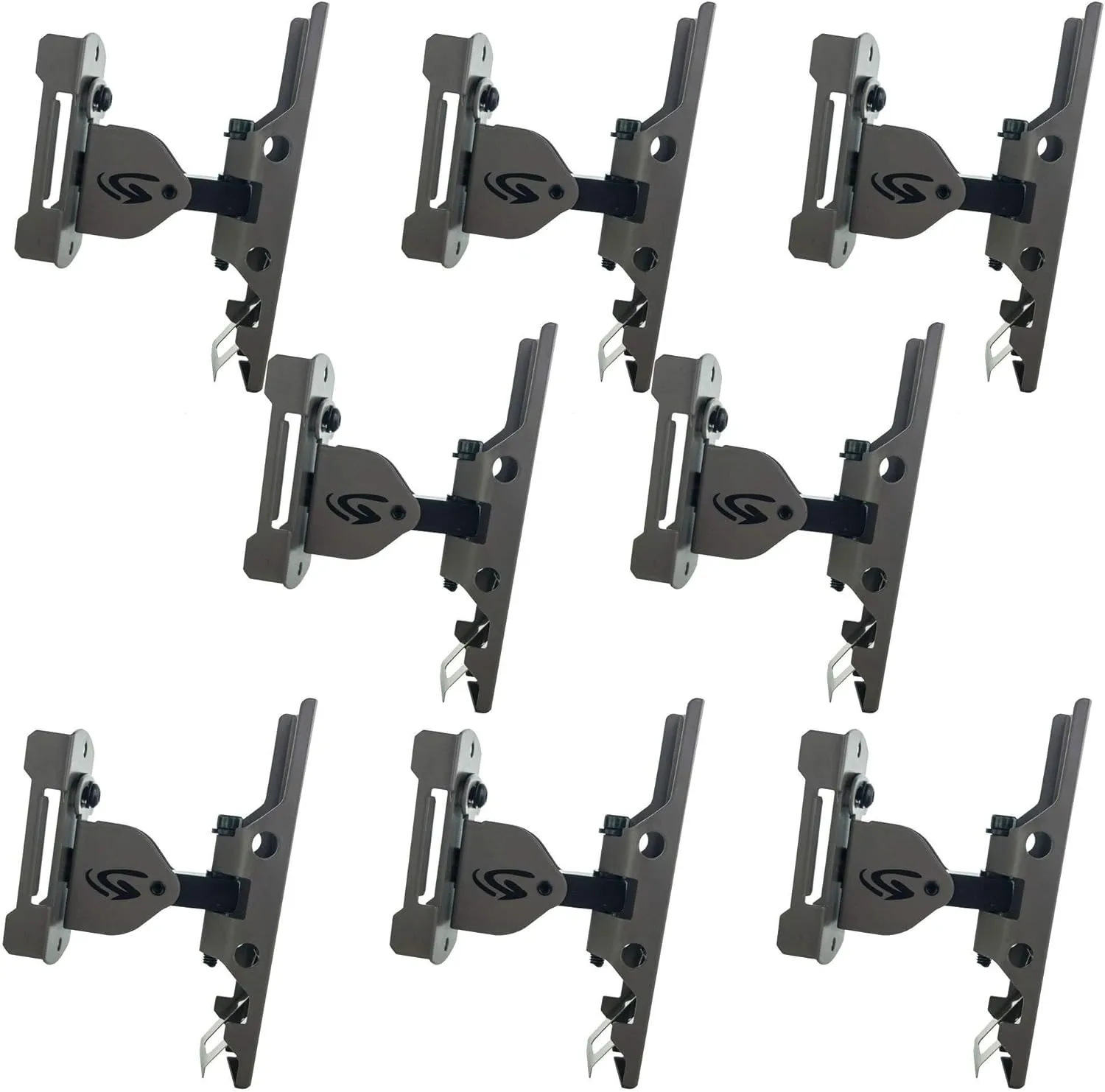 Cuddeback Genius Game Trail Hunting Camera Metal Universal Genius Pan-Tilt Mount (8 Pack)