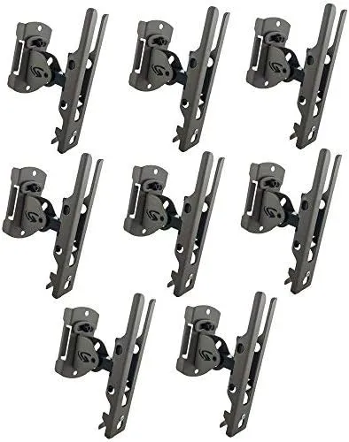 Cuddeback Genius Pan Tilt Lock Mount with Universal Trail Camera Adapter and Mounting Screws, 8-Pack