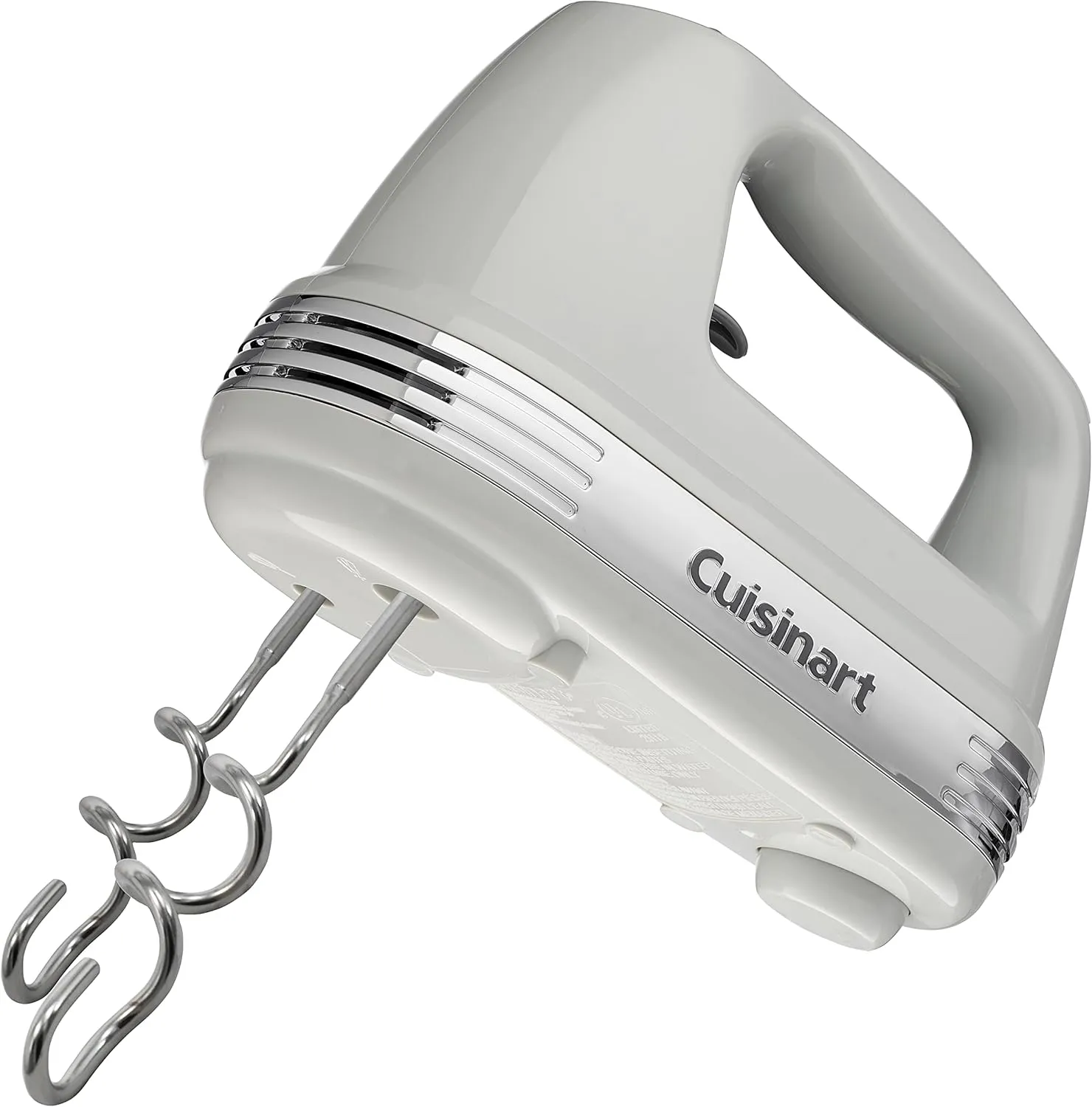 Cuisinart HM-90SCGR Power Advantage Plus 9-Speed Handheld Mixer with Storage Case, Cool Grey