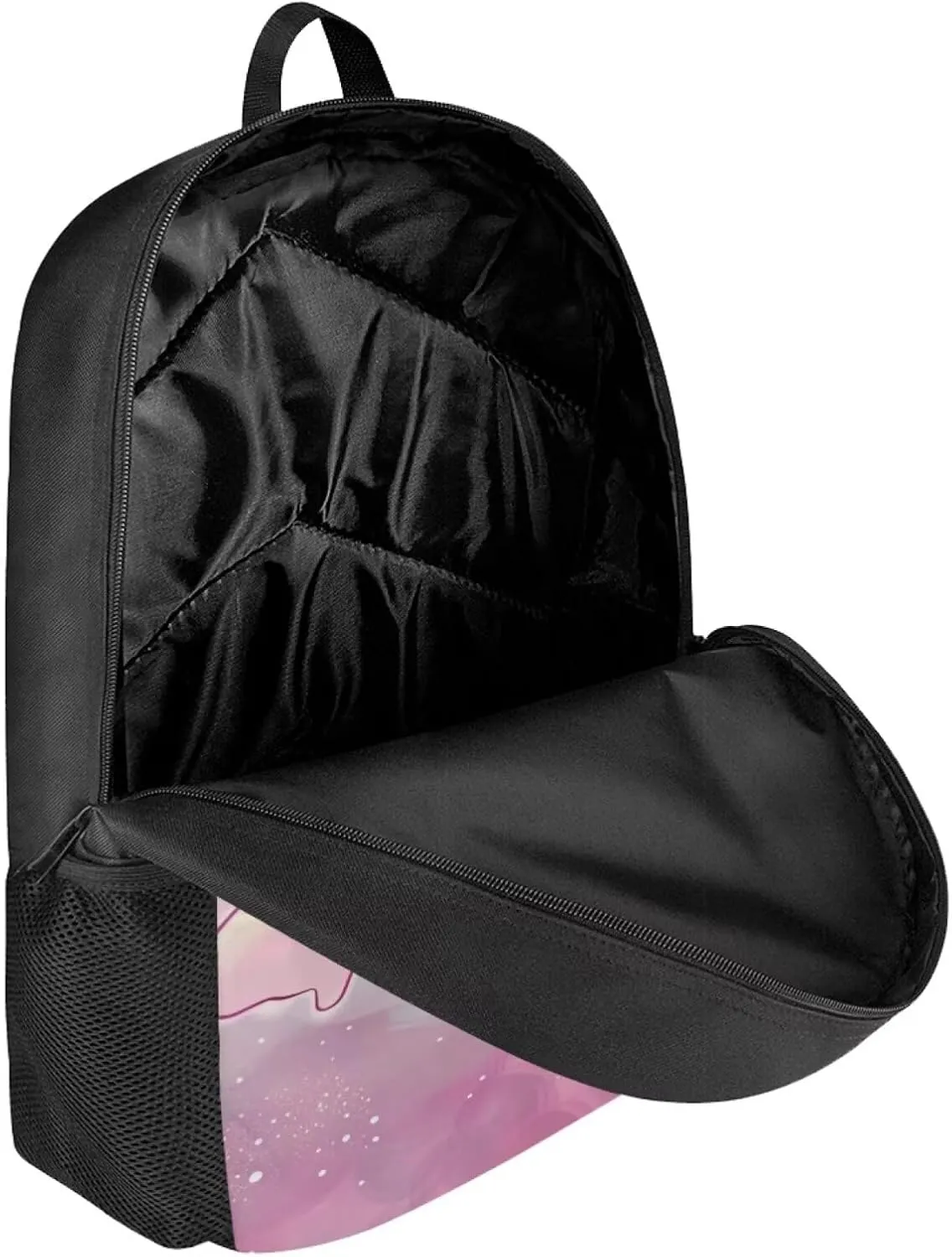 Cute Axolotl Backpack Pink Schoolbag for Girls 4-6,Toddler Preschool Backpack Lightweight and Durable Backpack Bookbag for Kindergarten，Elementary School