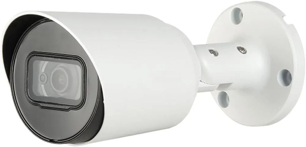 DahuaOEM 4 in 1 Analog Security Camera HAC-HFW1200TP-0208B, 2MP HDCVI Bullet Camera A21CF02, CVI/CVBS/AHD/TVI Switchable, Indoor/Outdoor, 2.8mm Fixed Lens, Smart IR Illumination