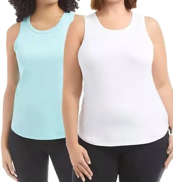 Danskin Women's 2-Pack Airbrush Active Tank Top