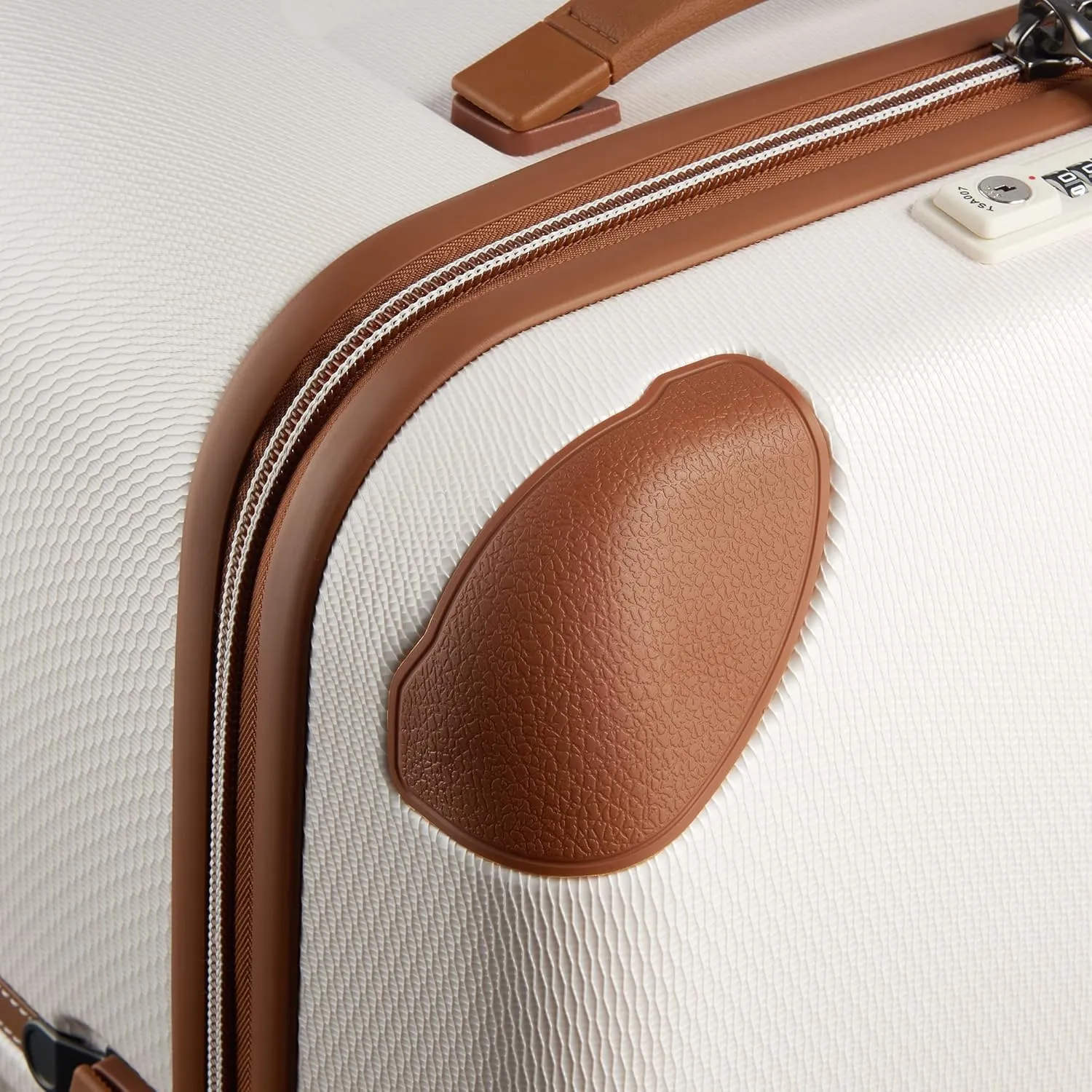 DELSEY PARIS Chatelet Air 2.0 Hardside Luggage with Spinner Wheels, Angora, Carry on 20 Inch