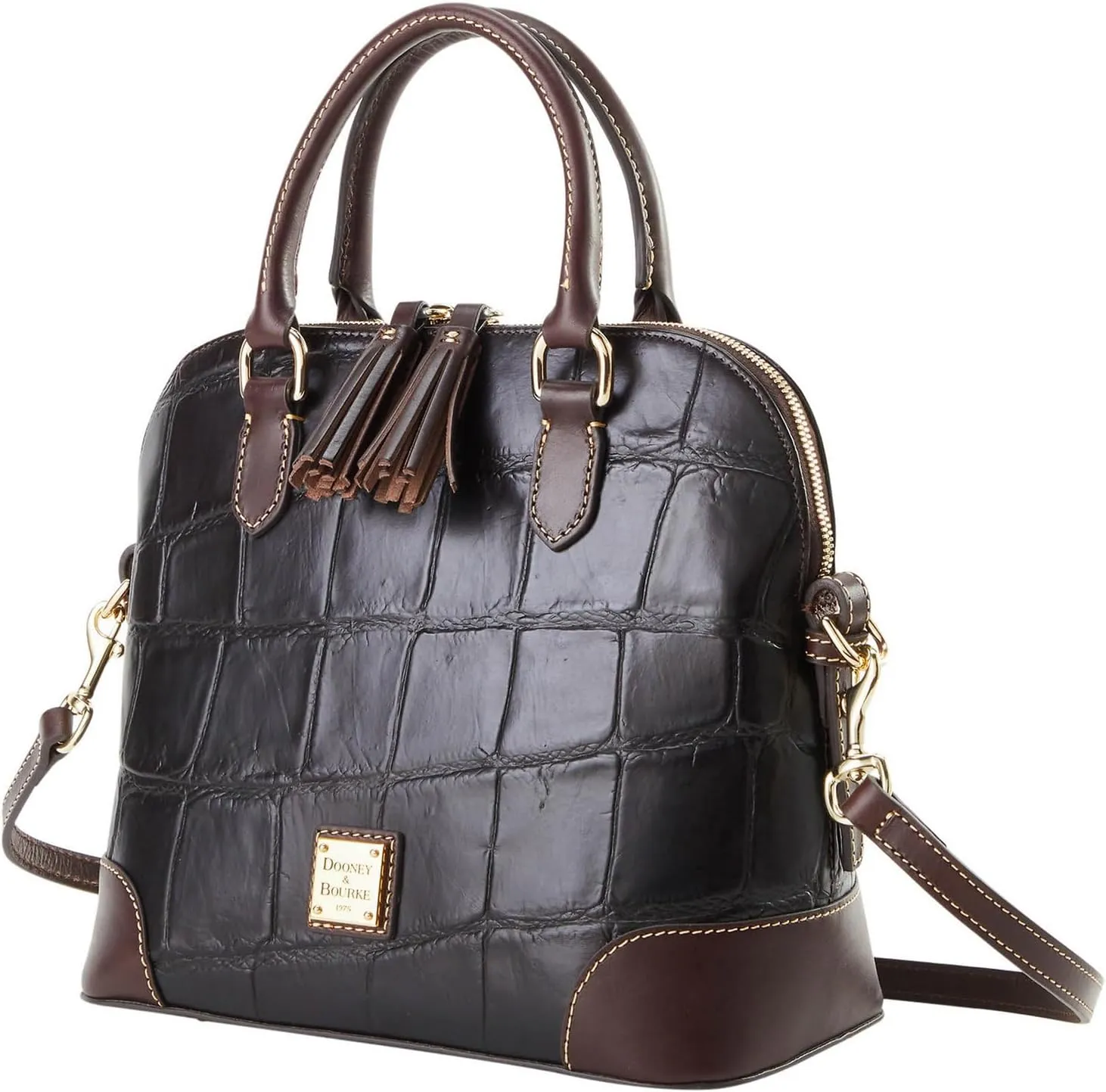 Dooney & Bourke Handbag, Denison Domed Satchel