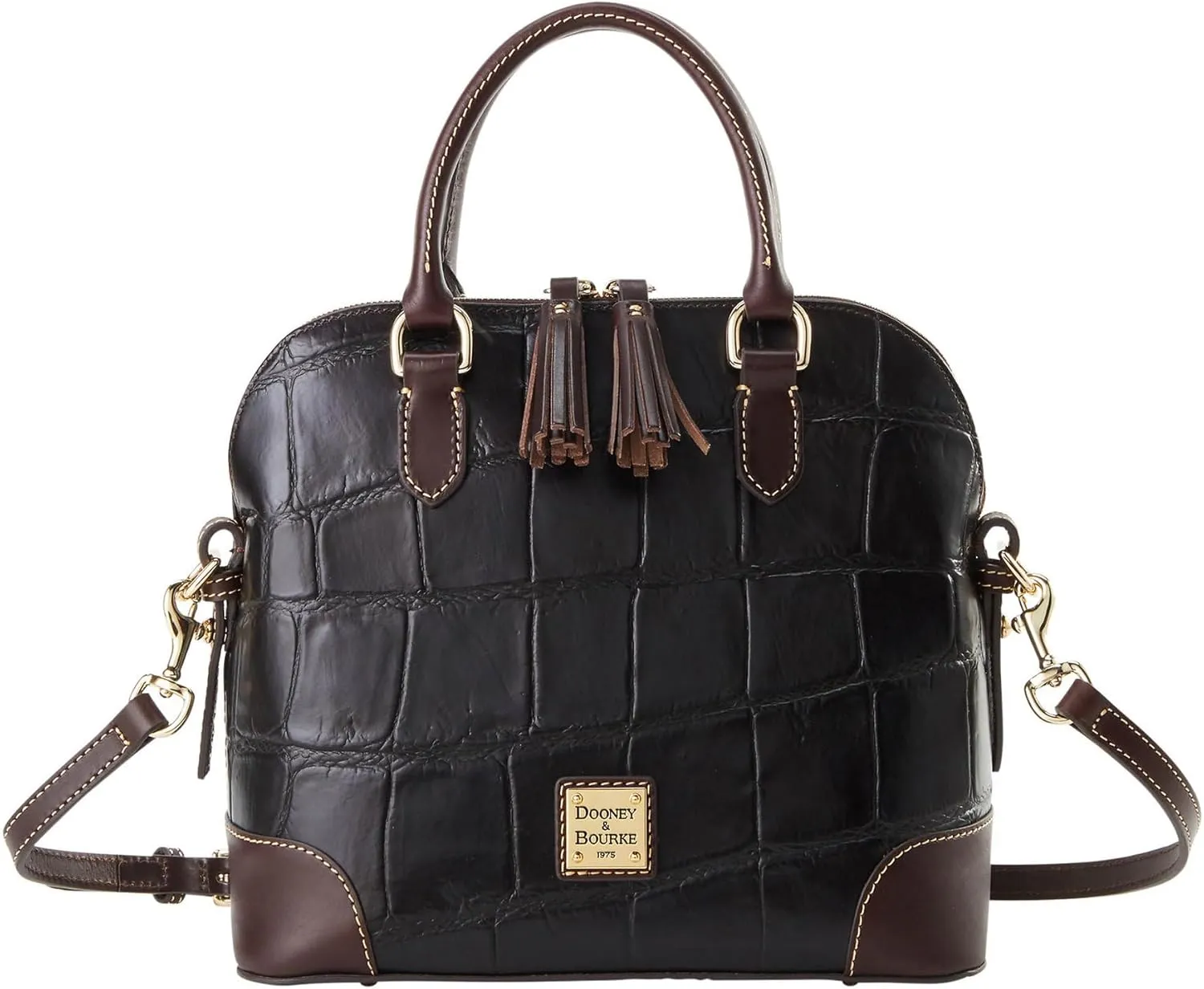 Dooney & Bourke Handbag, Denison Domed Satchel
