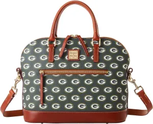 Dooney & Bourke Handbag, Nfl Packers Domed Zip Satchel