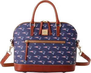 Dooney & Bourke Handbag, Nfl Patriots Domed Zip Satchel