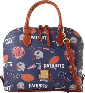 Dooney & Bourke Handbag, NFL Patriots Zip Zip Satchel