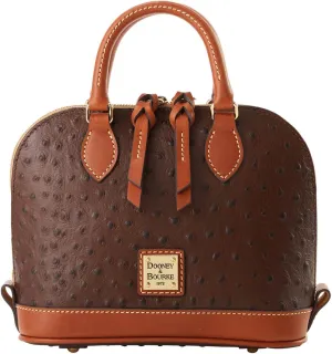 Dooney & Bourke Handbag, Ostrich Bitsy Bag Satchel